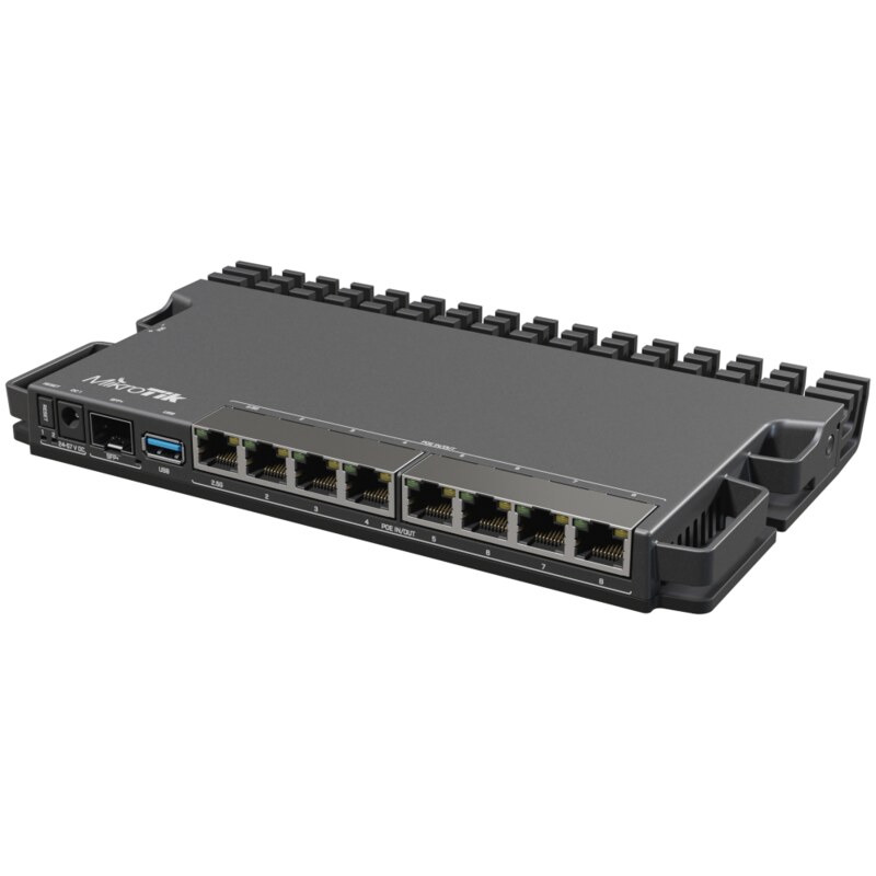 Mikrotik RB5009UG+S+IN router 2.5 Gigabit Ethernet Negro