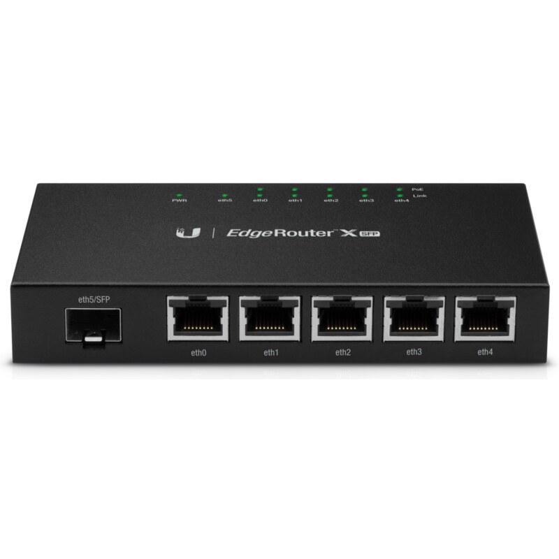 Ubiquiti ER-X-SFP router Negro