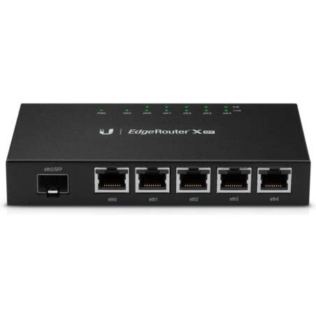 Ubiquiti ER-X-SFP router Negro