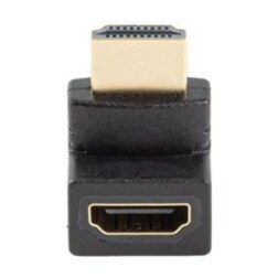 Lanberg AD-HDMI-04 adaptador de cable de vídeo HDMI tipo A (Estándar) Negro