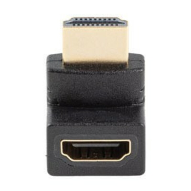 Lanberg AD-HDMI-04 adaptador de cable de vídeo HDMI tipo A (Estándar) Negro