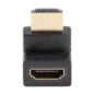 Lanberg AD-HDMI-04 adaptador de cable de vídeo HDMI tipo A (Estándar) Negro