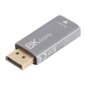 Lanberg AD-DP-HD-03 adaptador de cable de vídeo 0 m DisplayPort HDMI Plata