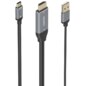 AISENS A109-0871 adaptador de cable de vídeo 1,8 m HDMI + USB USB Tipo C