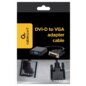 Gembird A-DVID-VGAF-01 adaptador de cable de vídeo 0,2 m DVI-D VGA (D-Sub) Negro