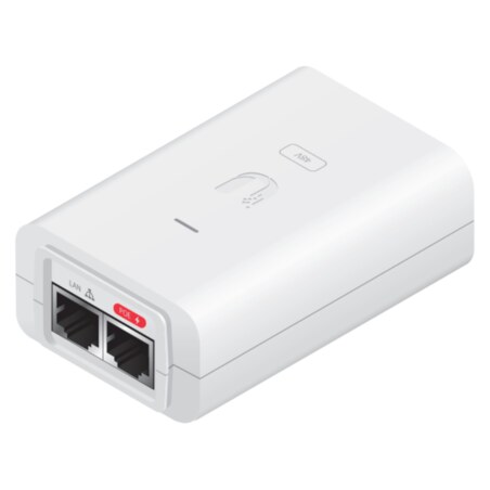 Ubiquiti POE-48-24W-WH adaptador e inyector de PoE 48 V