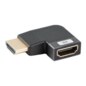 Lanberg AD-HDMI-09 adaptador de cable de vídeo HDMI tipo A (Estándar) Negro, Plata
