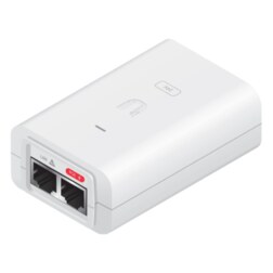 Ubiquiti POE-24-30W-G-WH adaptador e inyector de PoE Gigabit Ethernet 24 V