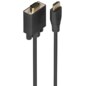 AISENS Cable Conversor HDMI a SVGA, HDMI A/M-SVGA/M, Negro, 2.0m