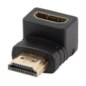 Lanberg AD-HDMI-03 adaptador de cable de vídeo HDMI tipo A (Estándar) Negro