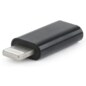 Gembird A-USB-CF8PM-01 cambiador de género para cable USB type-C 8 pines Negro