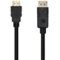 AISENS Cable Conversor DisplayPort A HDMI, DP/M-HDMI/M, Negro, 1.0m
