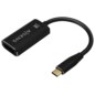 AISENS Conversor Aluminio USB-C a Displayport 8K@60Hz, USB-C/M-DP/H, Negro, 15cm