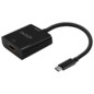 AISENS Conversor USB-C A HDMI 4K@30Hz, USB-C/M-HDMI/H, Negro, 15cm