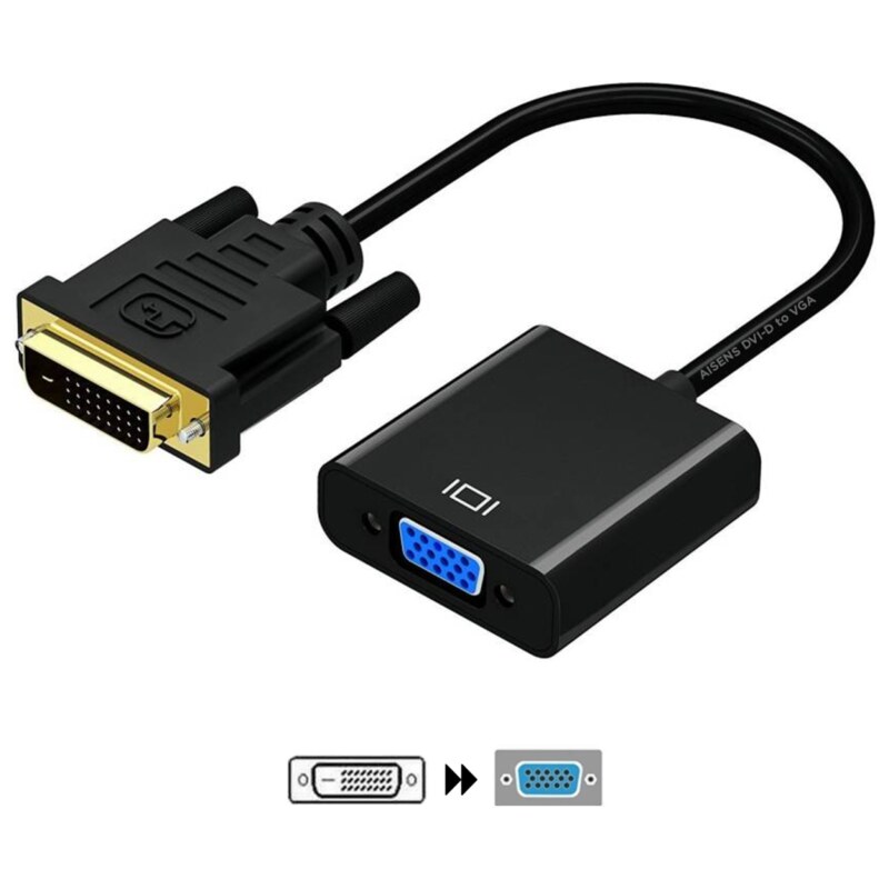 AISENS A147-0352 adaptador de cable de vídeo 0,1 m VGA (D-Sub)