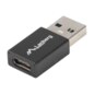 Lanberg AD-UC-UA-01 cambiador de género para cable USB 3.0 Type A USB 3.0 Type C Negro