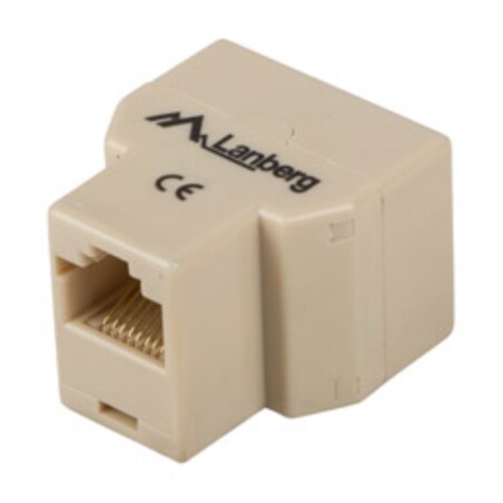 Lanberg AD-RJ45-2RJ45-OU divisor de red Beige