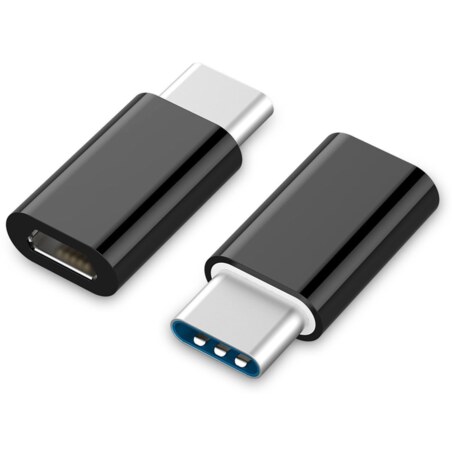 Gembird A-USB2-CMmF-01 USB Type-C Micro USB Negro