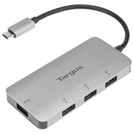 Targus ACH226EU hub de interfaz USB 3.2 Gen 1 (3.1 Gen 1) Type-C 5000 Mbit/s Plata