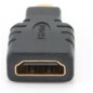 Gembird HDMI(F)-microHDMI(M) Negro