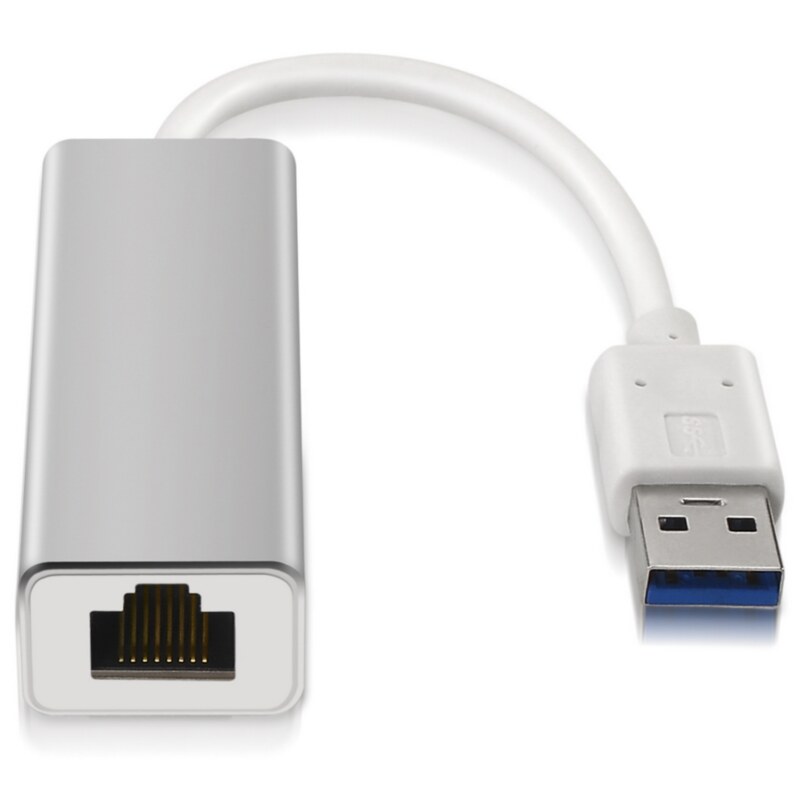 AISENS A106-0049 cambiador de género para cable RJ-45 USB 2.0 Type-A Plata, Blanco