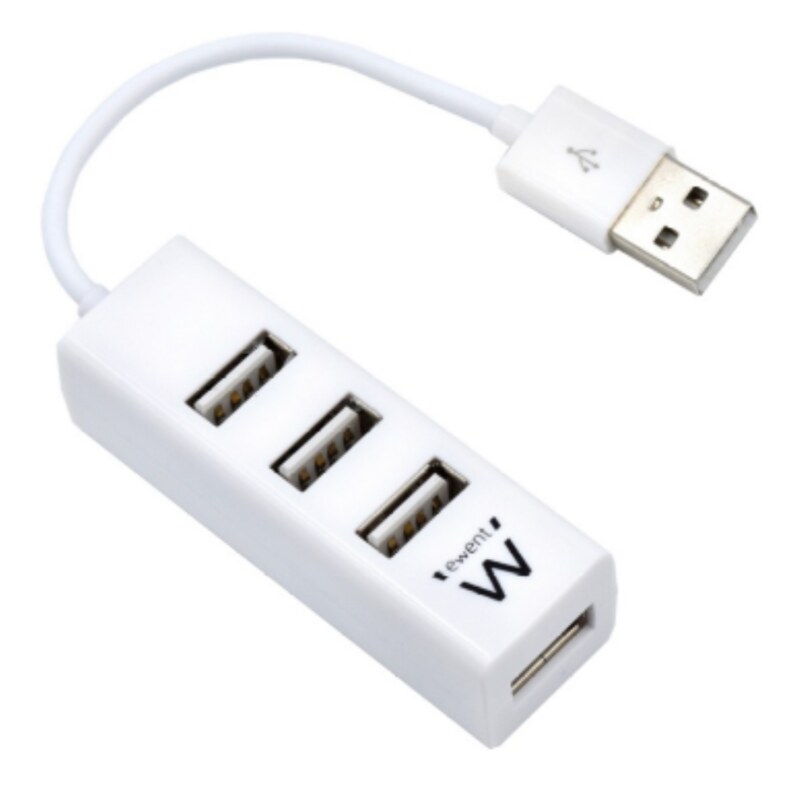 Ewent EW1122 hub de interfaz USB 2.0 Blanco