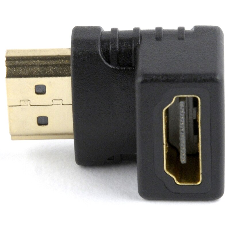 Gembird A-HDMI90-FML cambiador de género para cable HDMI Negro