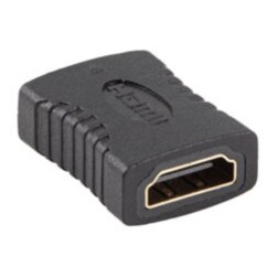 Lanberg AD-HDMI-01 cambiador de género para cable HDMI 2.0 Negro