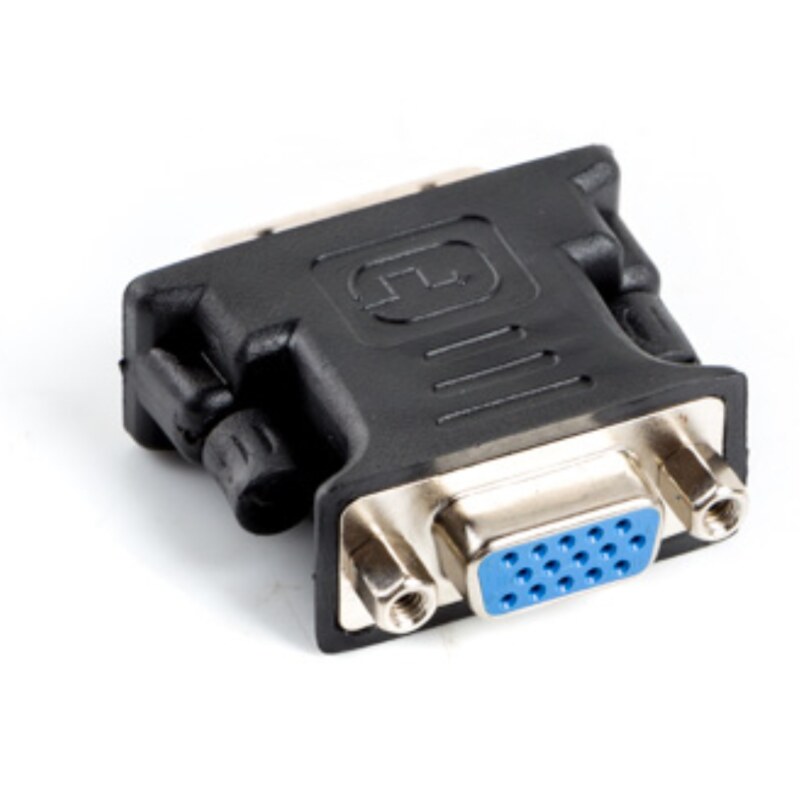 Lanberg AD-0012-BK cambiador de género para cable DVI-I VGA (D-Sub) Negro