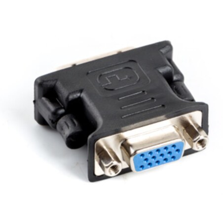 Lanberg AD-0012-BK cambiador de género para cable DVI-I VGA (D-Sub) Negro