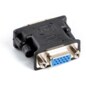 Lanberg AD-0012-BK cambiador de género para cable DVI-I VGA (D-Sub) Negro