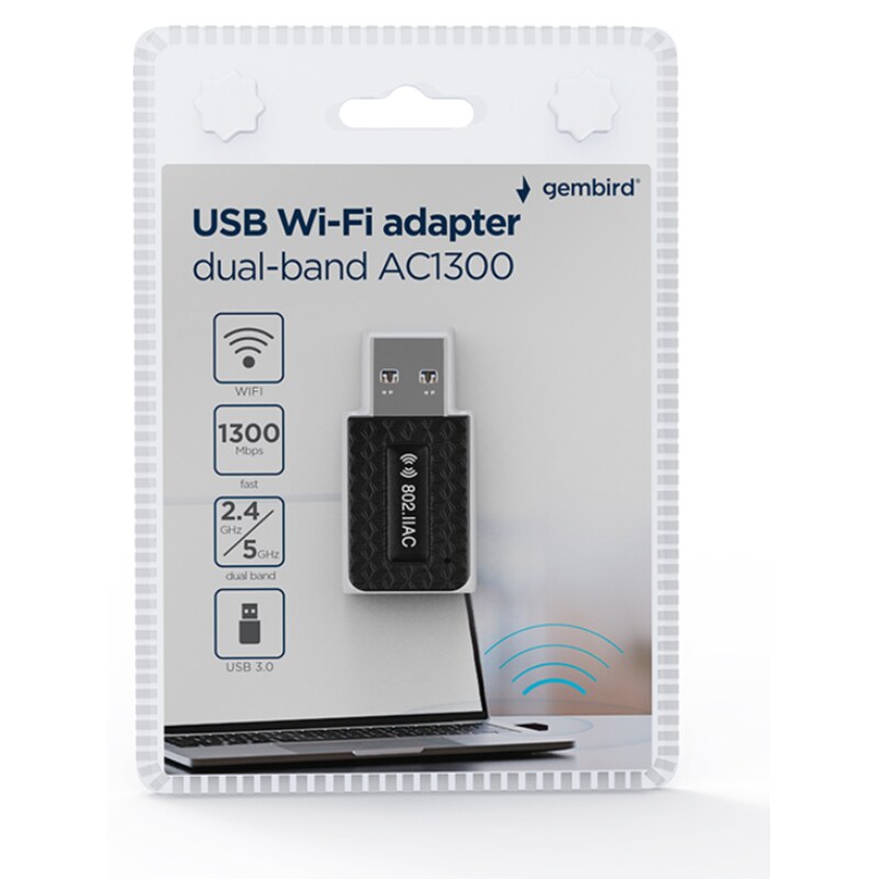Gembird AC1300 WLAN 867 Mbit/s
