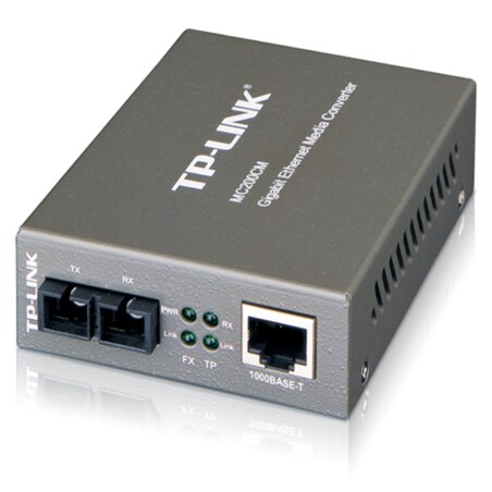 TP-Link MC200CM convertidor de medio 1000 Mbit/s 850 nm Multimodo Negro