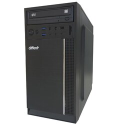 differo PC V15 I5 12400 16GB SSD 1TB NVME NO DVD HPA3 USB-C TRASERO
