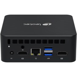Leotec LEMPC20 PC/estación de trabajo barebone Negro 1,9 GHz