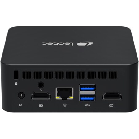 Leotec LEMPC20 PC/estación de trabajo barebone Negro 1,9 GHz