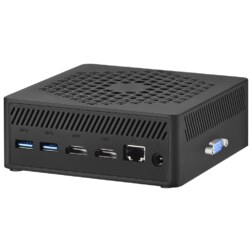 Leotec LEMPC15 PC/estación de trabajo barebone Negro