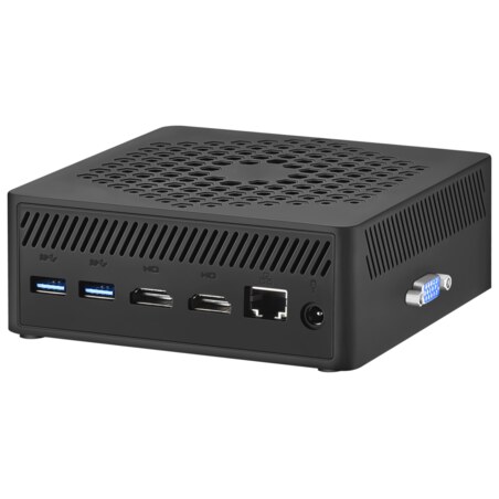 Leotec LEMPC15 PC/estación de trabajo barebone Negro