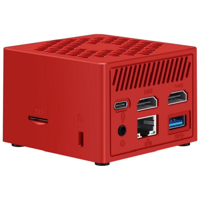 Leotec MiniPC N100 8GB 128GB Rojo