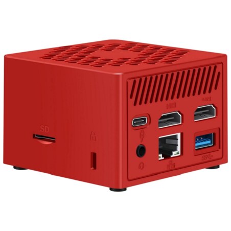 Leotec MiniPC N100 8GB 128GB Rojo