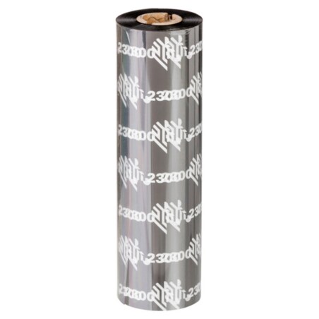 Zebra 2300 Performance Wax cinta térmica 74 m Negro