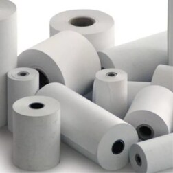 Posiflex 80X80X12 NO BPA papel térmico 24,4 m