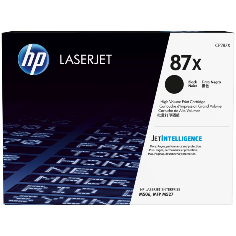 HP Cartucho de tóner original LaserJet 87X de alta capacidad negro