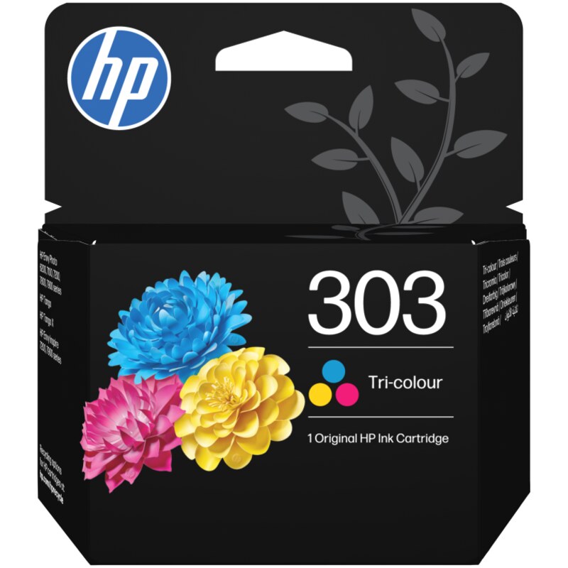 HP Cartucho de tinta Original 303 tricolor