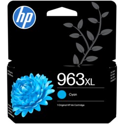 HP Cartucho de tinta Original 963XL cian de alta capacidad