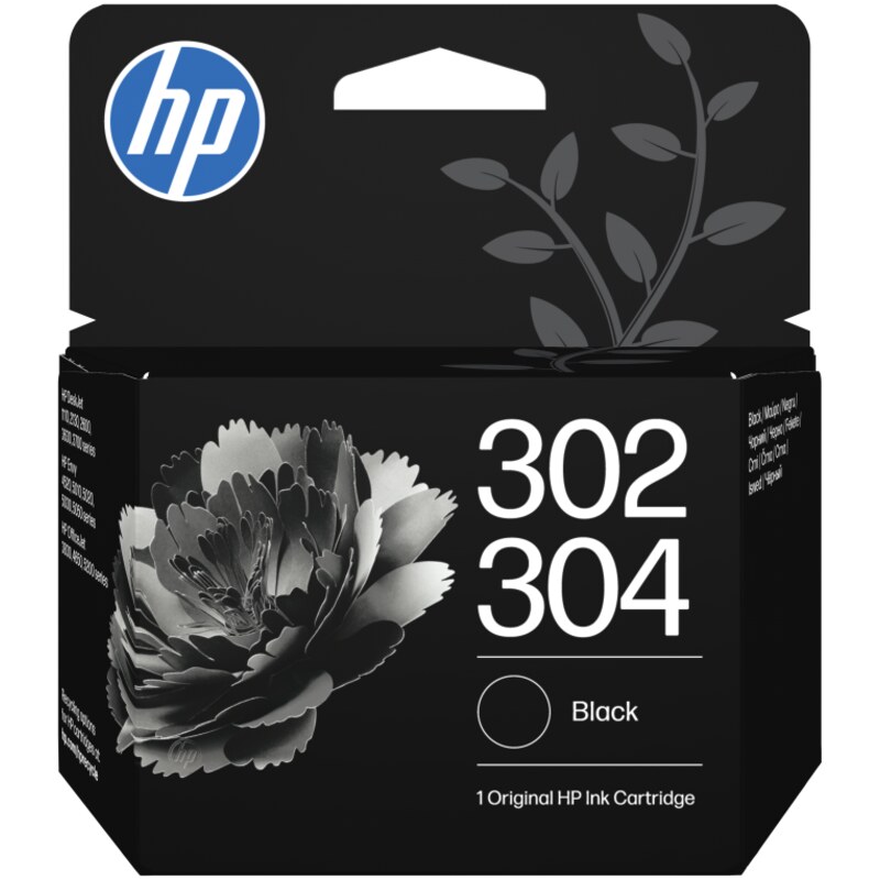 HP Cartucho de Tinta Original 302/304 negro