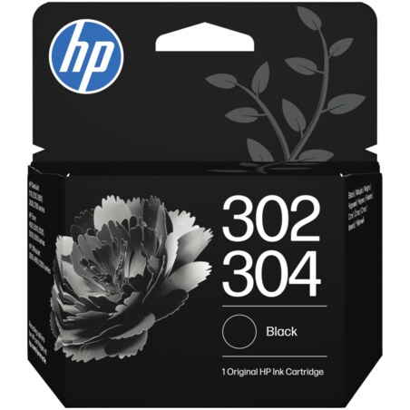 HP Cartucho de Tinta Original 302/304 negro