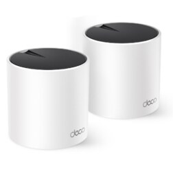 TP-Link DECO X55 (2-Pack) Doble banda (2,4 GHz / 5 GHz) Wi-Fi 6 (802.11ax) Blanco 3 Interno