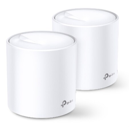 TP-Link Deco X20 (2-pack) Doble banda (2,4 GHz / 5 GHz) Wi-Fi 5 (802.11ac) Blanco Interno