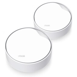 TP-Link DECO X50-POE(2-PACK) sistema Wi-Fi Mesh (Wi-Fi en malla) Doble banda (2,4 GHz / 5 GHz) Wi-Fi 6 (802.11ax) Blanco Interno